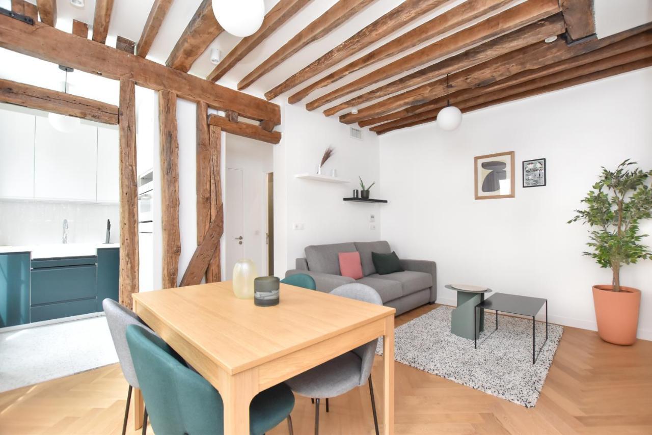 Authentic Apartment 1Br-4P Republique - Le Marais Paryż Zewnętrze zdjęcie