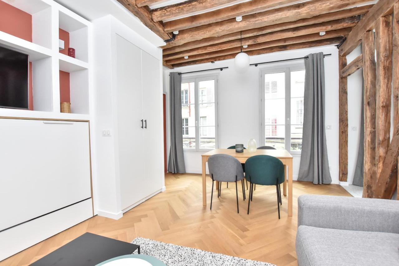 Authentic Apartment 1Br-4P Republique - Le Marais Paryż Zewnętrze zdjęcie